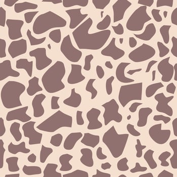 Brown Terrazzo seamless pattern for background. vector
