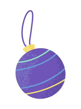Christmas Ball. Happy New Year vector