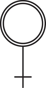sex icon woman, simple linear black and white icons, isolated on a white background, doodle and sketch style, hand drawing vector