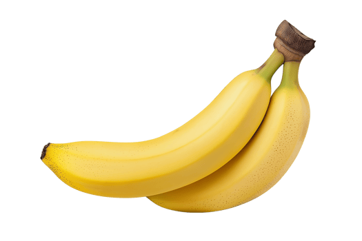 Fresh Yellow Bananas Bunch Fruit Healthy Food Diet Tropical Vitamins Sweet png