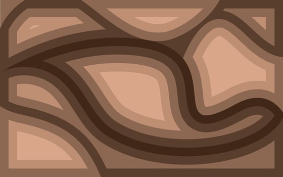 Brown layered background, great for themes and other design elements vector