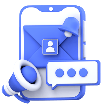 3d illustration email marketing png