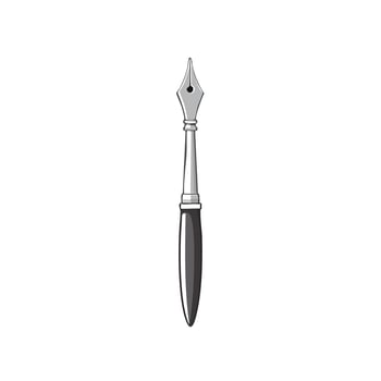 Pen Ballpoint Sketch Stationery School Education Academy Write vector