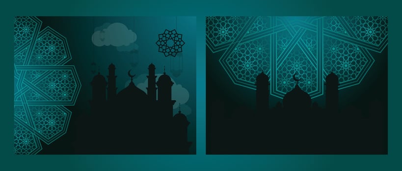 islamic ramadan kareem background illustration vector