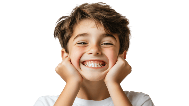 A Fun and Playful Image of a Young Boy Making a Silly Face That Captures Joy and Childhood Innocence Perfect for Family Blogs, Social Media, and Parenting Resources. png