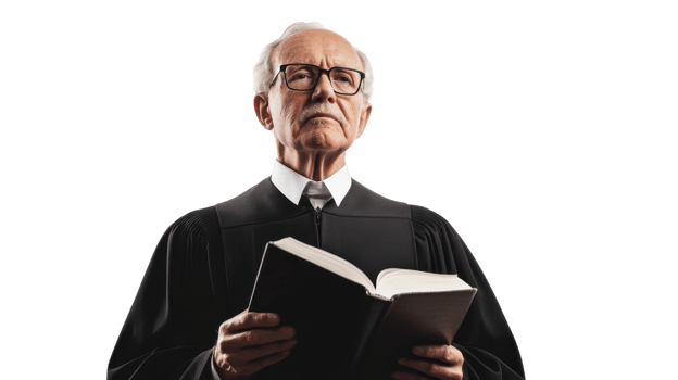 An elderly gentleman adorned in a choir robe, passionately holding a hymn book, captures the essence of musical devotion and community spirit in a church setting.. png
