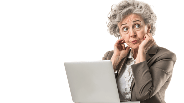An elderly woman confidently dressed in a stylish business casual outfit, ideal for professional settings and engaging meetings, epitomizing grace and sophistication.. png