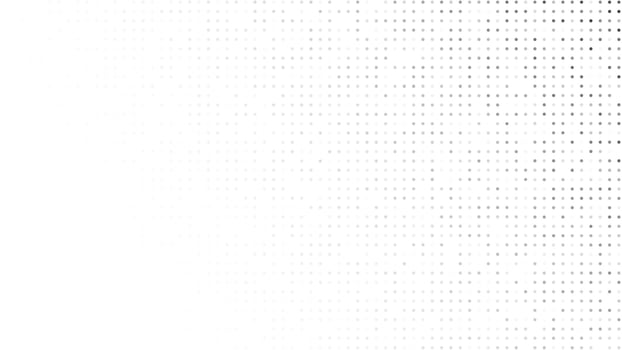 Monochrome halftone background with dots vector