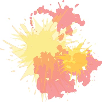Watercolor blots hand drawn background, hand drawn, blot, paint vector
