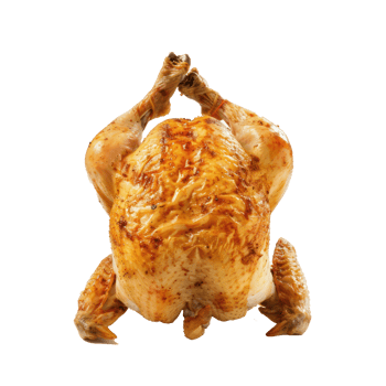 a chicken on a transparency background png