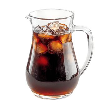 Sleek Cold Brew Coffee Maker for Effortless Brewing on transparent background. png