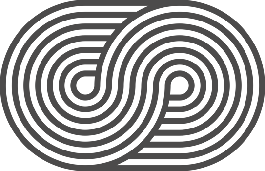 Abstract shape with pattern of lines. Retro geometric waves. Organic graphic element and curved modern figure. Simple minimalistic aesthetic stripe png