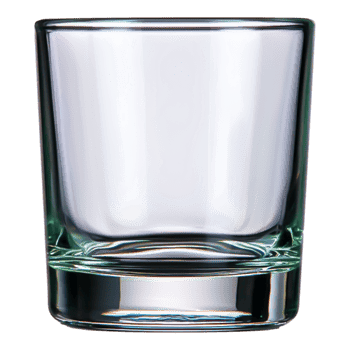 Clear Glass Tumbler for Beverages png