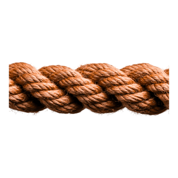 Natural Brown Twisted Rope png