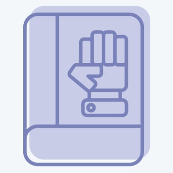 Icon Inauguration. related to Electiont symbol. two tone style. simple design editable vector