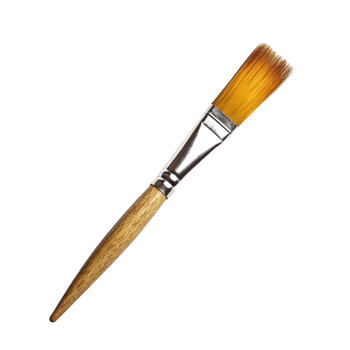 a paint brush on a transparent background png