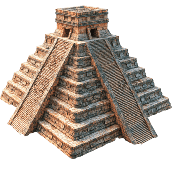 Ancient Mayan Pyramid png