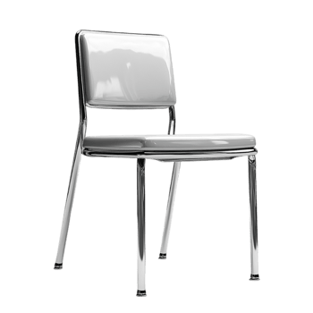a chair with a white seat on a transparent background png