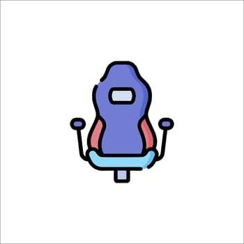 A car seat icon on a white background vector
