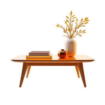 Modern Transparent Display Desk png