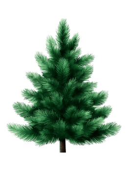 Detailed Green Tree with Lush Foliag png