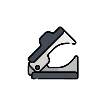 A stapler icon on a white background vector