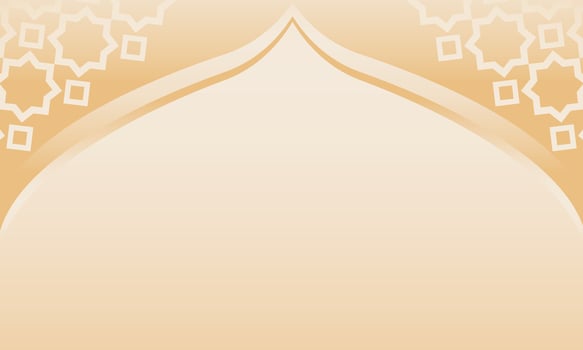 Islamic background with beautiful Ornaments vector