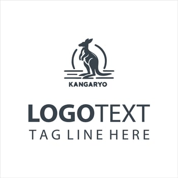 Kangaroo Roam Logo vector