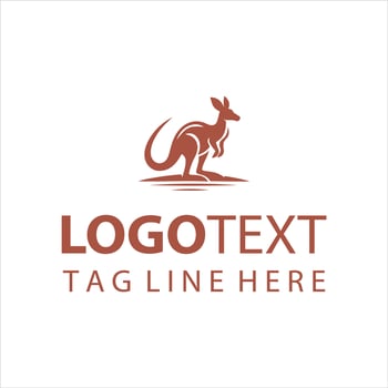 Kangaroo Inspired Logo vector