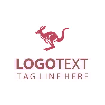 Kangaroo Quest Logo vector