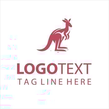 Kangaroo King Logo vector