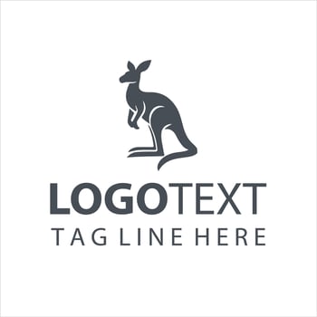 Kangaroo Glide Logo vector