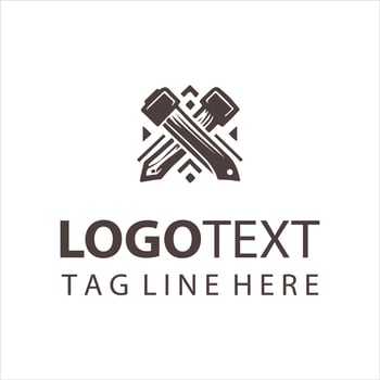Steel Edge Axe logo vector