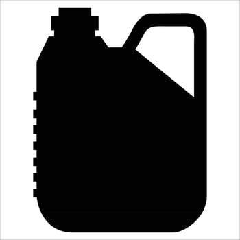 Gas Canister Icon for Energy, Fuel, and Industrial Themes vector