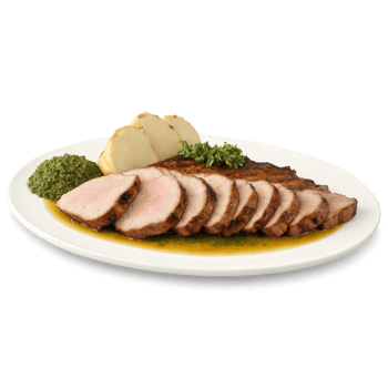 Bondiola de Cerdo - A grilled pork shoulder, often served with chimichurri sauce, offering a tender, juicy, and smoky pork png