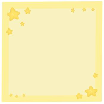 frame with stars png