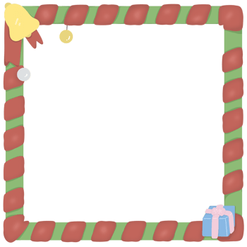 Christmas framework for photo png