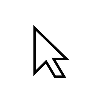 Pointer mouse cursor icon design. vector
