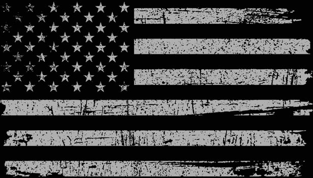 USA Vintage Flag Design vector