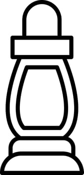 Bishop Line Icon vector
