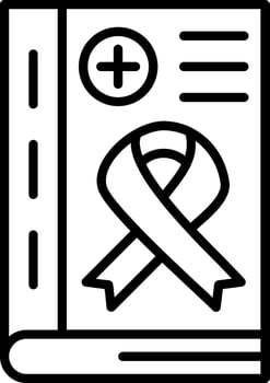 Book Line Icon vector