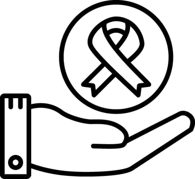 Care Line Icon vector