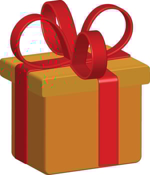 Gift Box Icon Design. vector