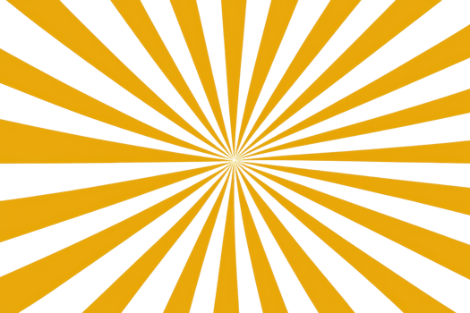 Bright yellow starburst pattern radiating from the center, creating a dynamic and energetic abstract background design. png