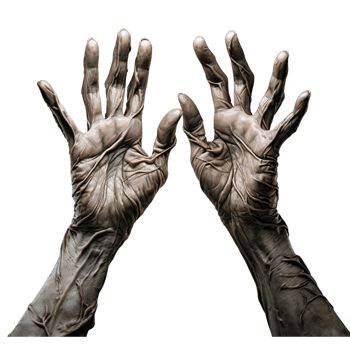 Zombie Hands Rising Horror Concept Halloween Theme png