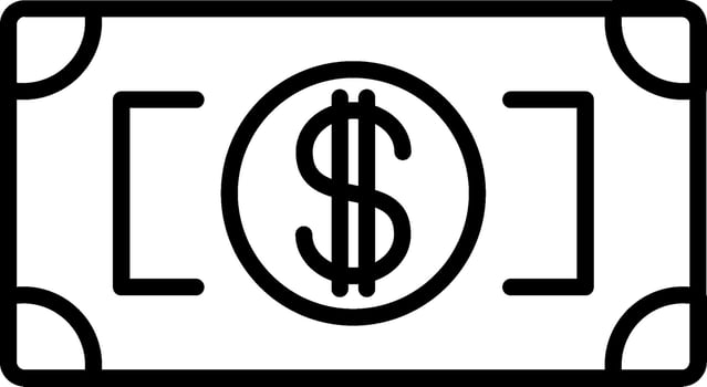 Money Line Icon vector