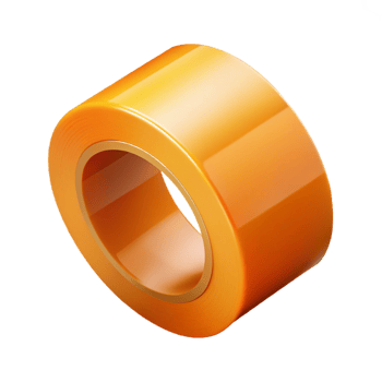 Orange Roll 3D Render png