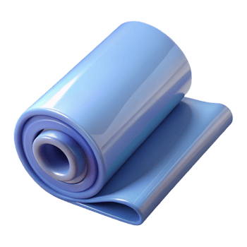 Rolled Blue 3D Abstract Background png
