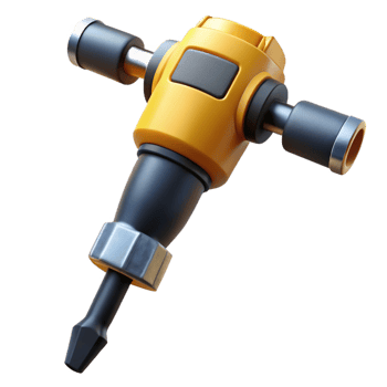 3D Model Yellow and Black Demolition Hammer png