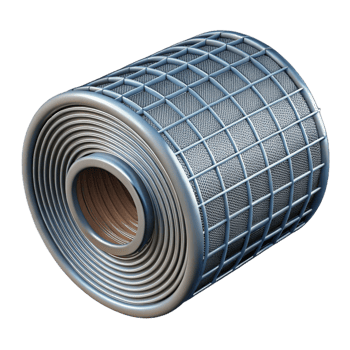 3D Render of Cylindrical Filter png
